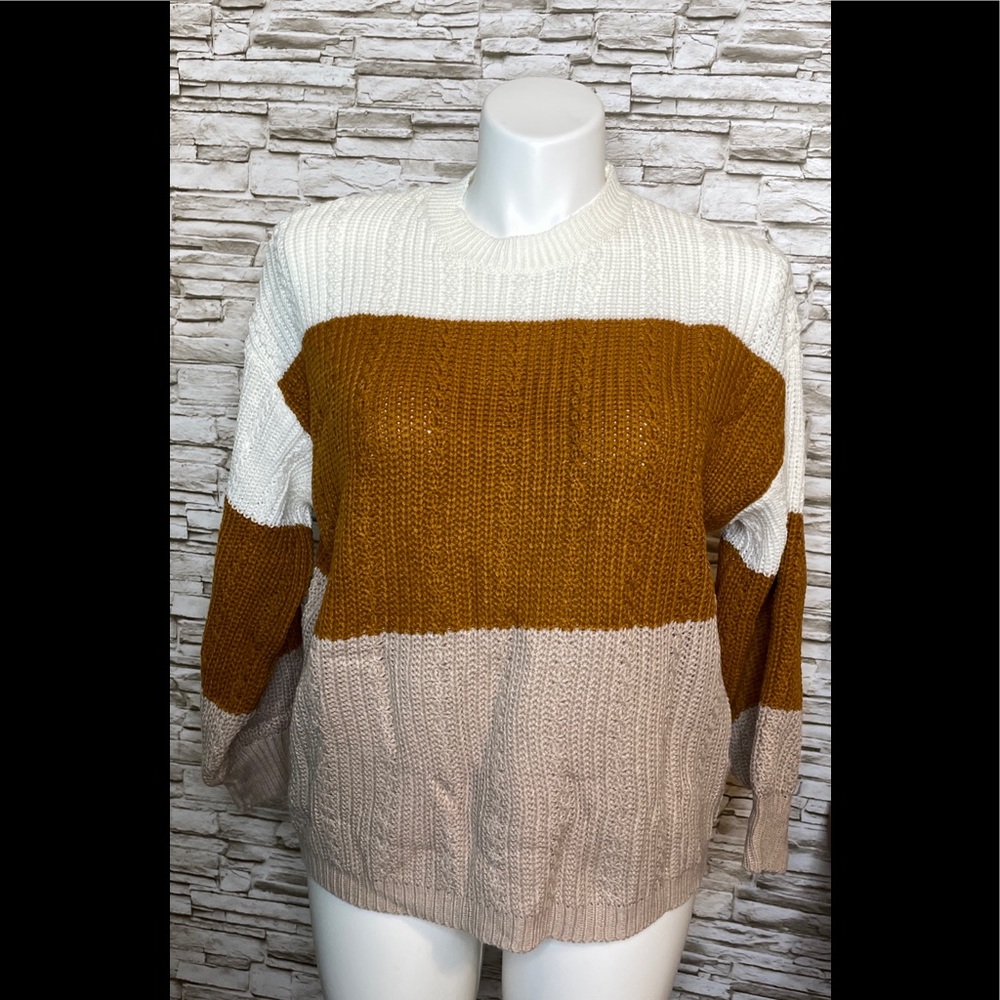 Colorblock sweater 2XL - Picture 3 of 3